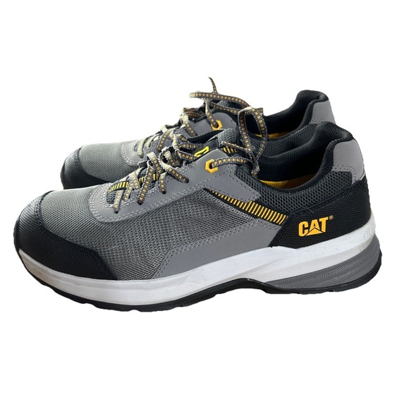 cat caterpillar mens shoes 9.5 Composite Toe Work Grey main image 6